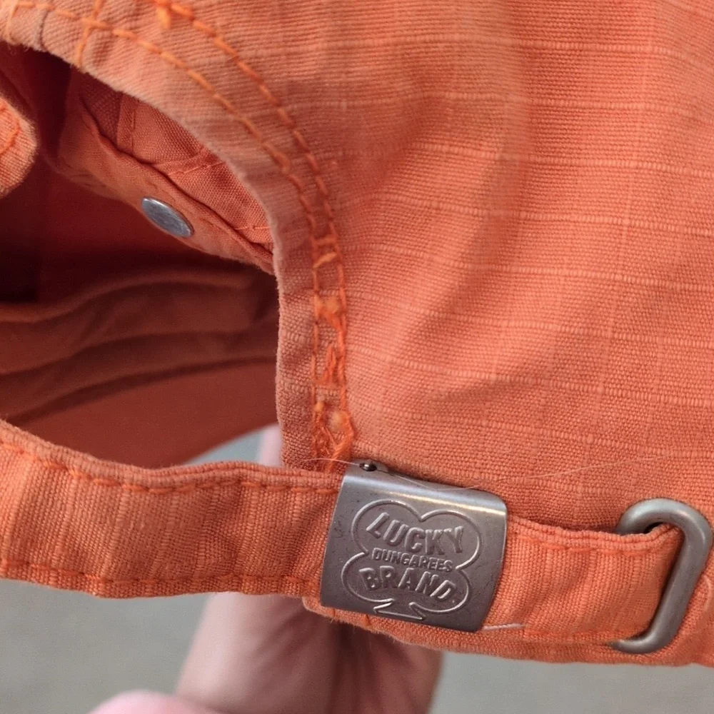 Lucky Brand Clover Orange Women's Baseball‎ Hat